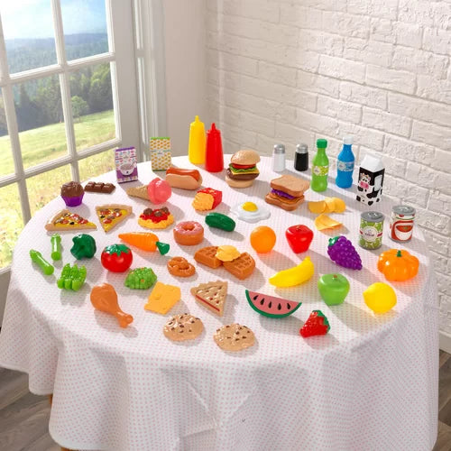 65 Piece Play Food Set