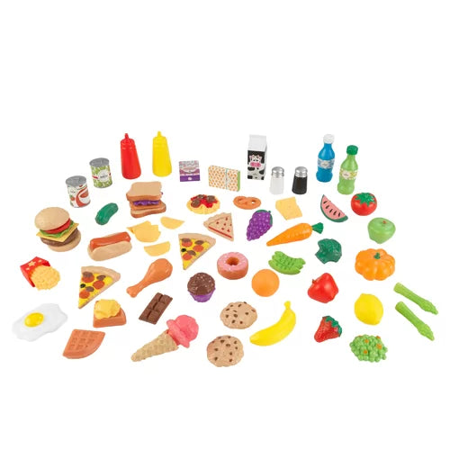 65 Piece Play Food Set