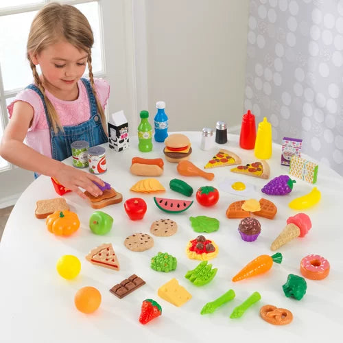 65 Piece Play Food Set