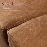 Thumbnail for Ainsley 74.01'' Vegan Leather Sofa