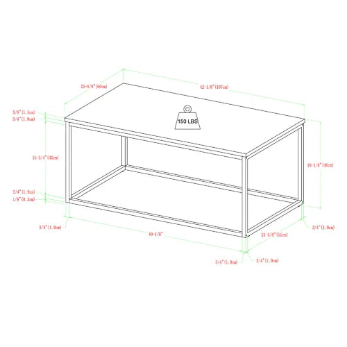 Almarin Frame Coffee Table