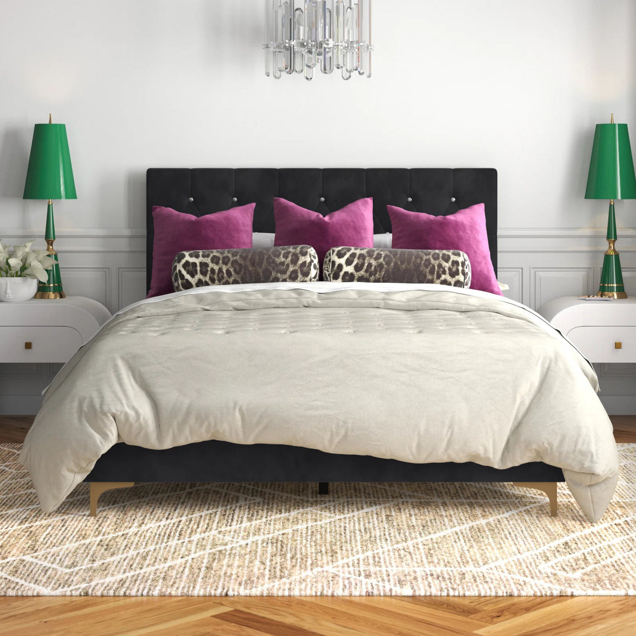 Amarante Upholstered Bed