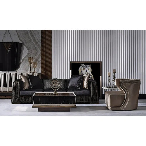 Amore 3 Piece Luxury Sofa Set