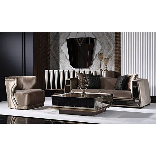 Amore 3 Piece Luxury Sofa Set