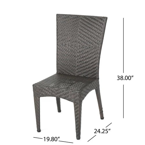 Appoline Patio Dining Chair (Set of 2)