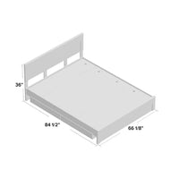 Thumbnail for Ashton Queen Storage Platform Bed