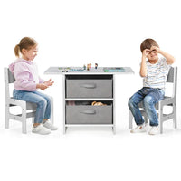 Batul Kids 3 Piece Rectangular Play / Activity Table and Chair Set