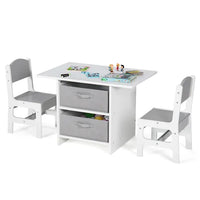 Batul Kids 3 Piece Rectangular Play / Activity Table and Chair Set