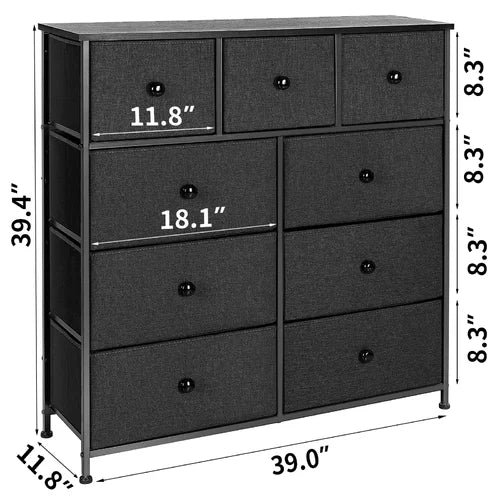 Bryken 9 - Drawer Dresser