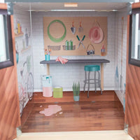 Celeste Mansion Wooden Dollhouse with Lights & Sounds and 24 Accessories