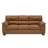Craig-Luka 3 Piece Faux Leather Living Room Set