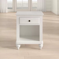 Thumbnail for Delacour Solid + Manufactured Wood Nightstand