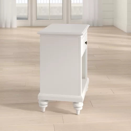 Delacour Solid + Manufactured Wood Nightstand