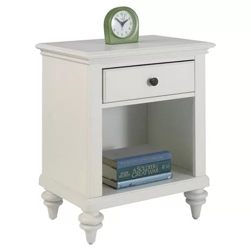 Delacour Solid + Manufactured Wood Nightstand