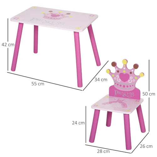 Dena Kids 4 Piece and Chair Set