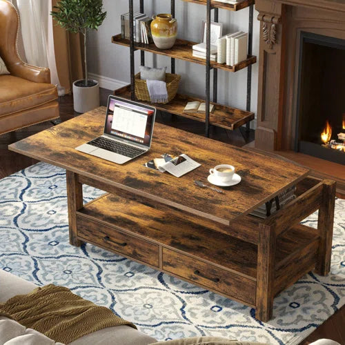 Eoghan Lift Top Frame Coffee Table with Storage