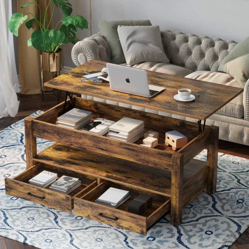 Eoghan Lift Top Frame Coffee Table with Storage