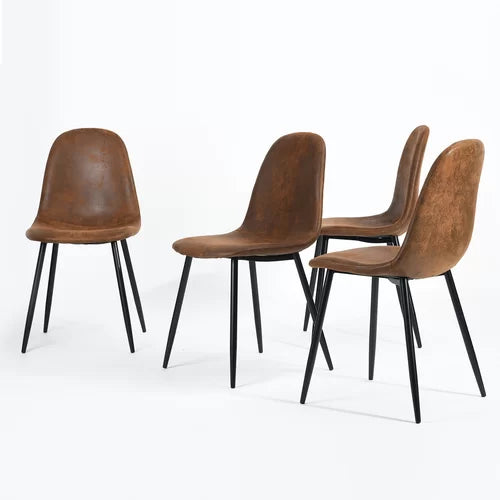 Gillham Side Chair in Brown (Set of 4)