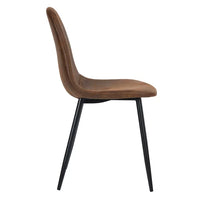 Gillham Side Chair in Brown (Set of 4)