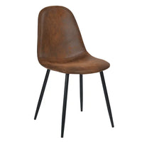 Gillham Side Chair in Brown (Set of 4)