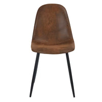 Gillham Side Chair in Brown (Set of 4)