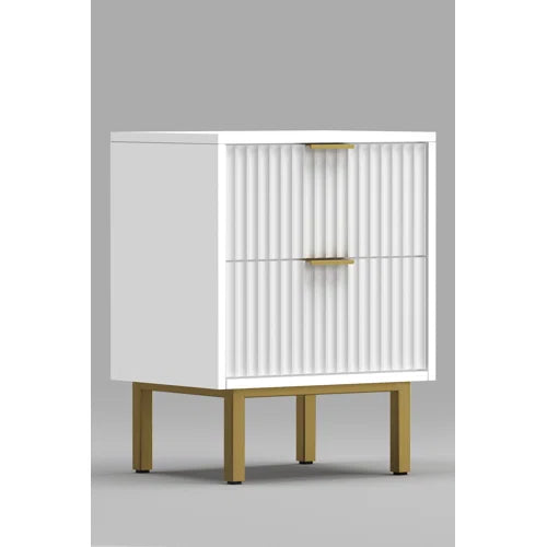 Glenbrook Solid + Manufactured Wood Nightstand