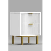 Glenbrook Solid + Manufactured Wood Nightstand