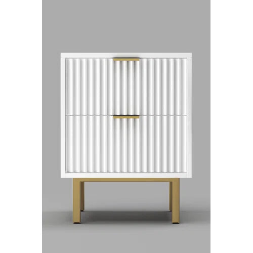 Glenbrook Solid + Manufactured Wood Nightstand