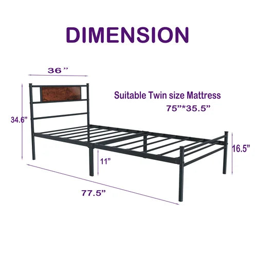 Guernsey Metal Bed