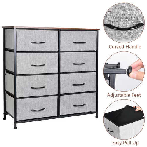 Kareem 8 - Drawer Dresser