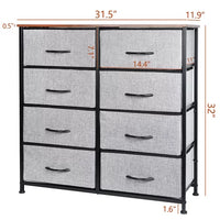 Kareem 8 - Drawer Dresser
