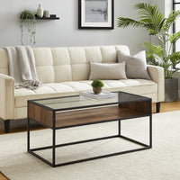 Thumbnail for Kilby Frame Coffee Table with Storage