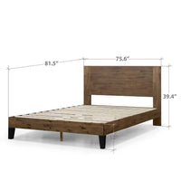 Kira Solid Wood Bed