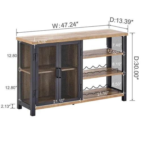 Lachesis Metal Bar Cabinet