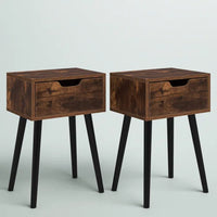 Livingston Manufactured Wood Nightstand (Set of 2)