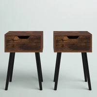 Thumbnail for Livingston Manufactured Wood Nightstand (Set of 2)