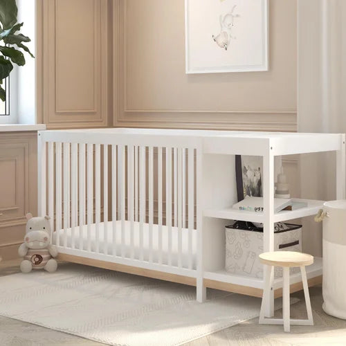 Louisa 3-in-1 Convertible Crib & Changer