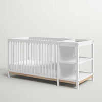 Louisa 3-in-1 Convertible Crib & Changer