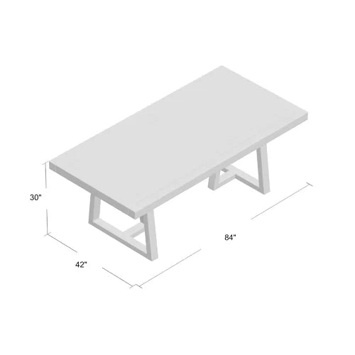 Miesville 84'' Dining Table