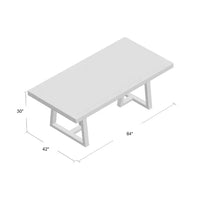 Miesville 84'' Dining Table