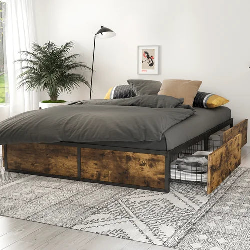 Milliken Storage Platform Bed