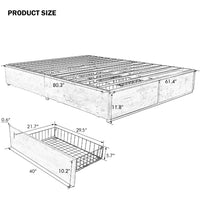 Thumbnail for Milliken Storage Platform Bed