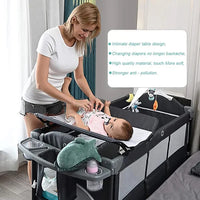 Thumbnail for Newborn Upholstered Crib