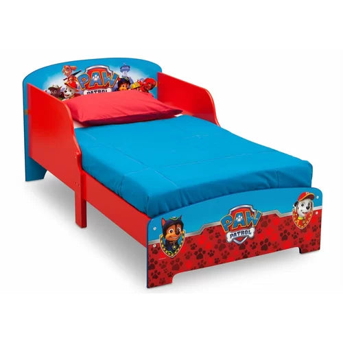 Nick Jr. Paw Patrol Toddler Solid Wood Platform Bed by Delta Children