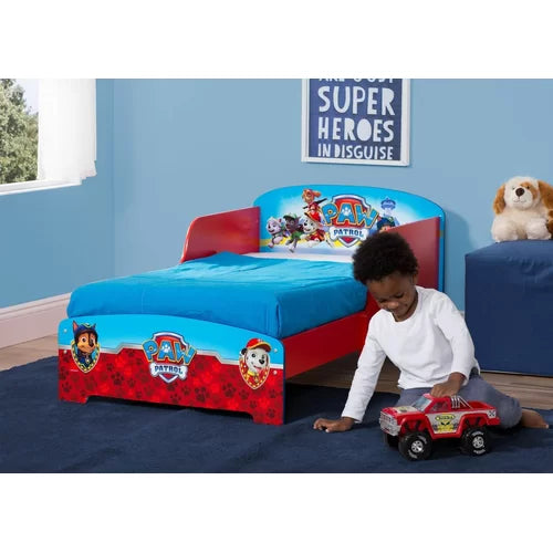 Nick Jr. Paw Patrol Toddler Solid Wood Platform Bed by Delta Children