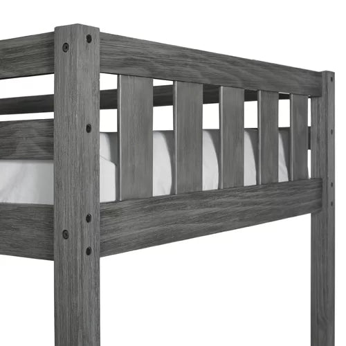 Pauletta Twin Panel Loft Bed with Built-in-Desk by Greyleigh™ Baby & Kids