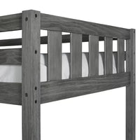 Pauletta Twin Panel Loft Bed with Built-in-Desk by Greyleigh™ Baby & Kids