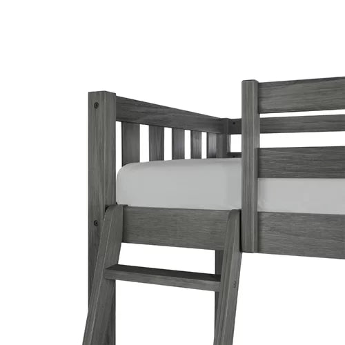 Pauletta Twin Panel Loft Bed with Built-in-Desk by Greyleigh™ Baby & Kids