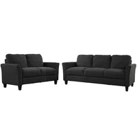 Thumbnail for Polyester-Blend 3 Pieces Sofa Set