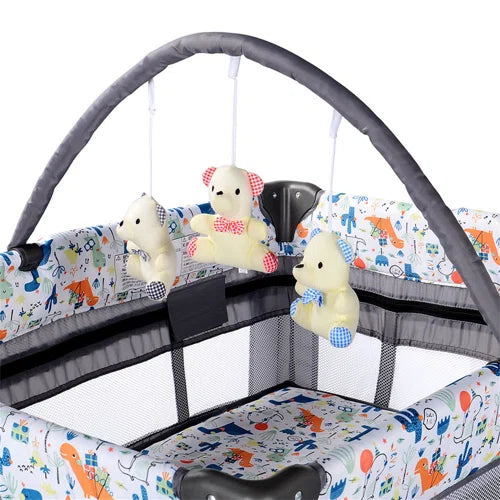 Portable Sturdy Baby Gym with Hanging Toys